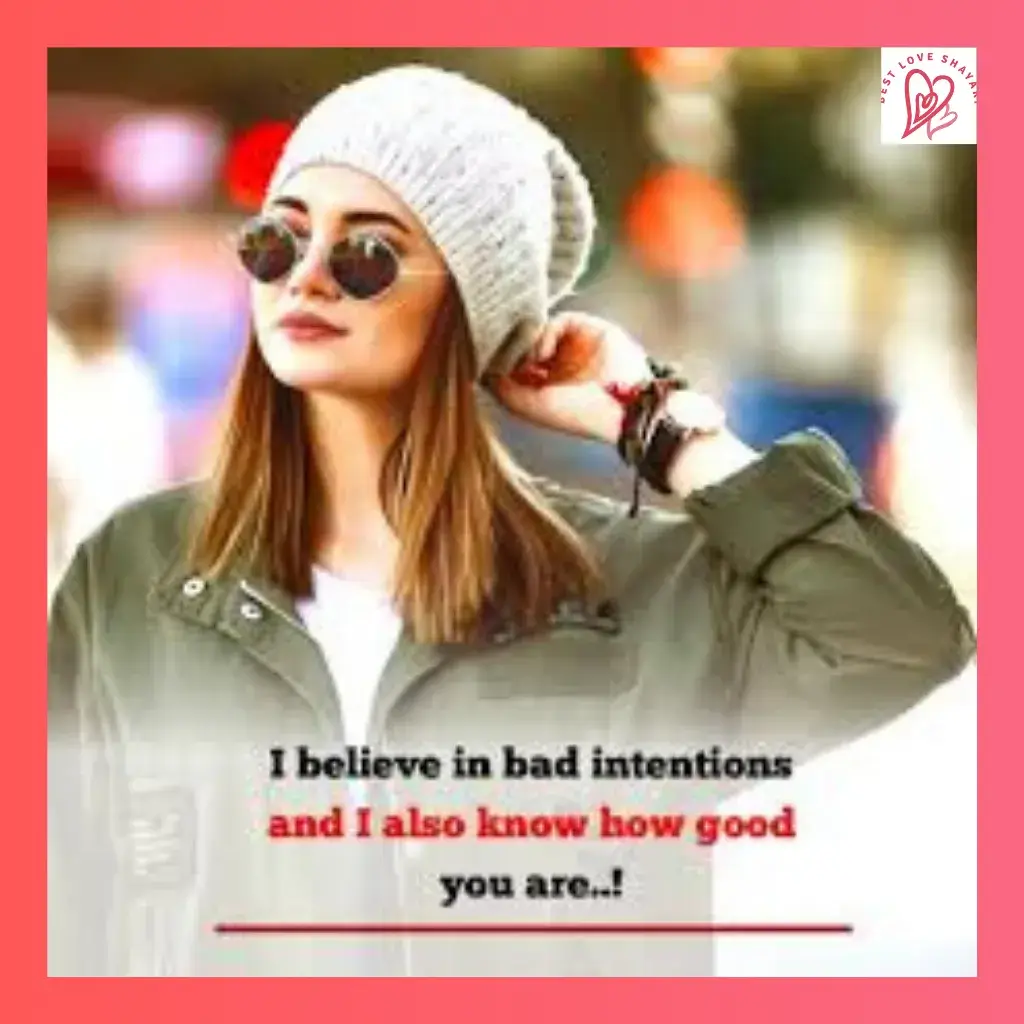 Attitude Shayari in English for Girl​