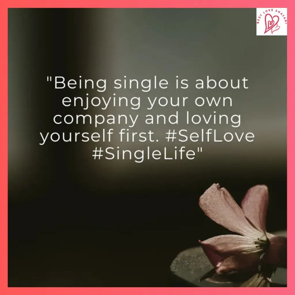 Single Life Shayari in English