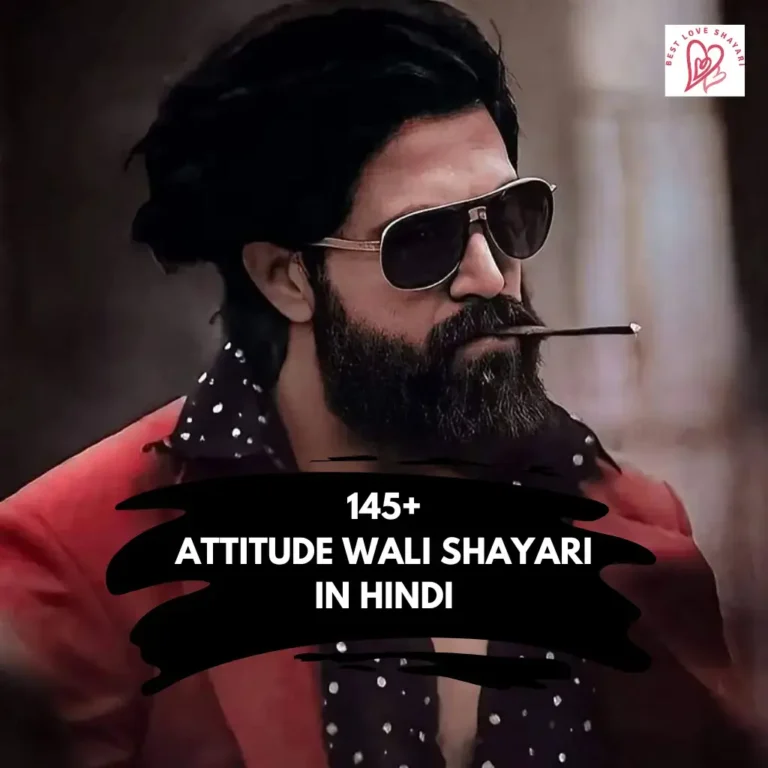 Attitude Wali Shayari Hindi